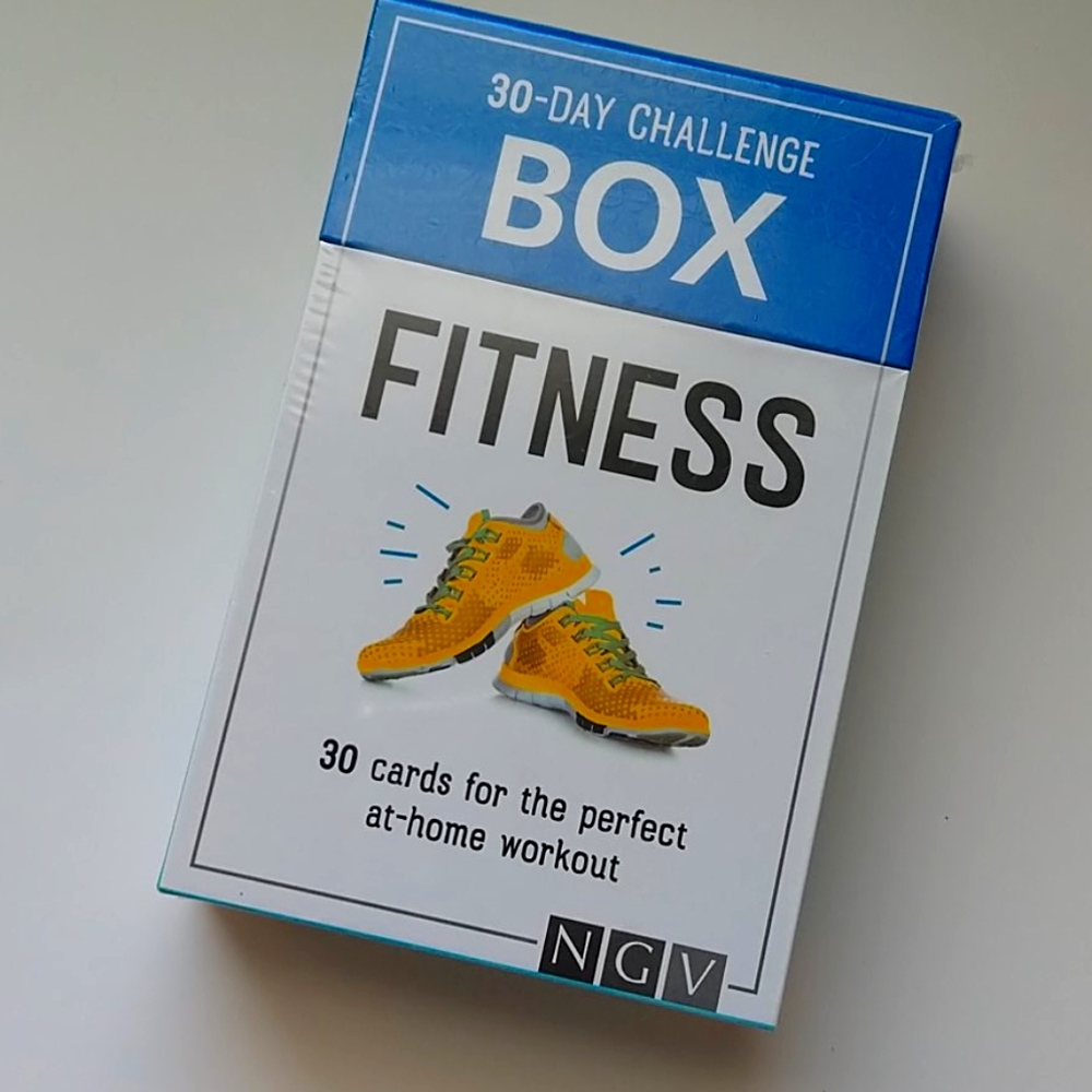 30-Day FITNESS & WORKOUT Challenge Box - NEW
